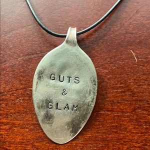 Handmade Guts & Glam necklace